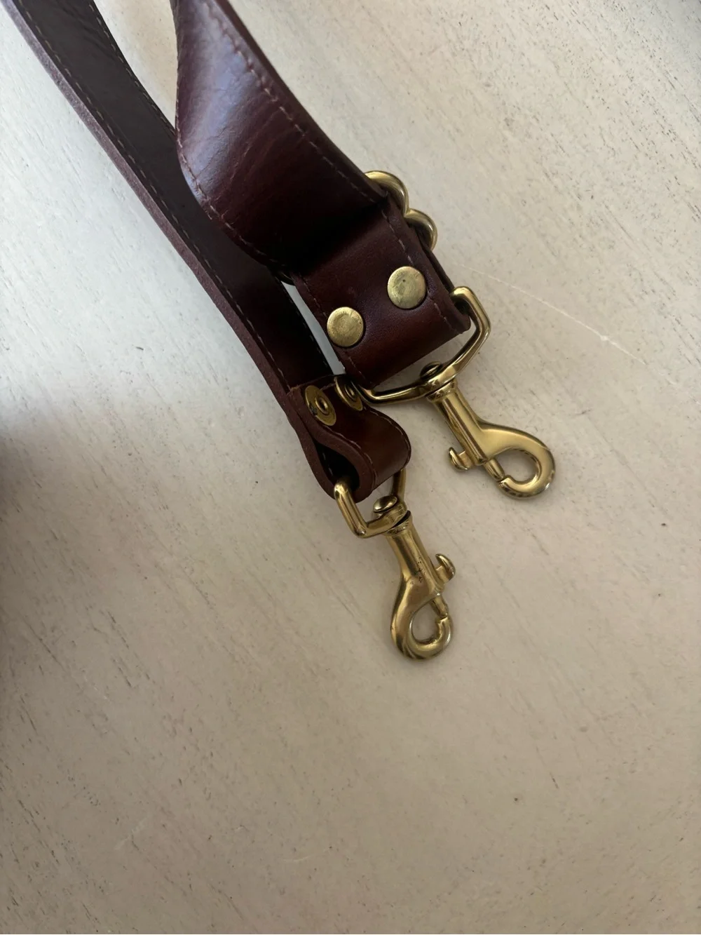 J.W Hulme Co messenger leather bag